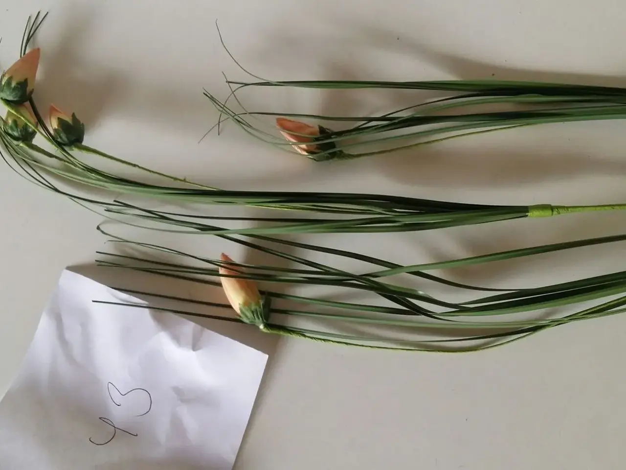 Billede 8 - Blandet kunstige blomster stilke