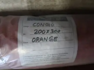 Gulvtæppe KILROY INDBO Congo Orange 200x300