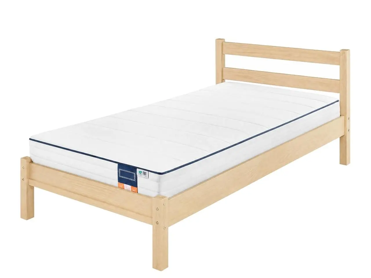 Billede 2 - Gel memory skummadras 90 x 200 cm - medium fast H3, 7 zoner, 16 cm