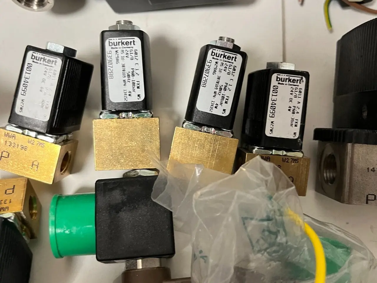 Billede 6 - Bürkert magnetventil parti 6013 6014 6016 Fittings