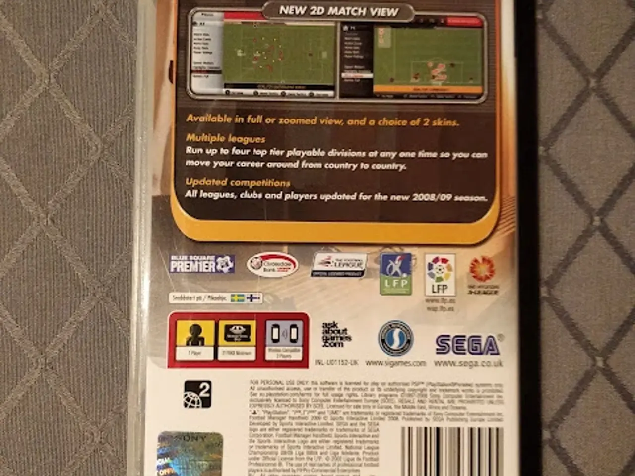 Billede 2 - Football Manager 2009 Handheld