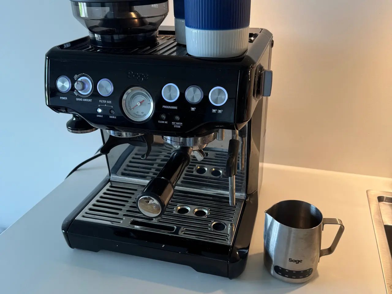 Billede 2 - Sage Barista Express sort – Meget velholdt & klar 