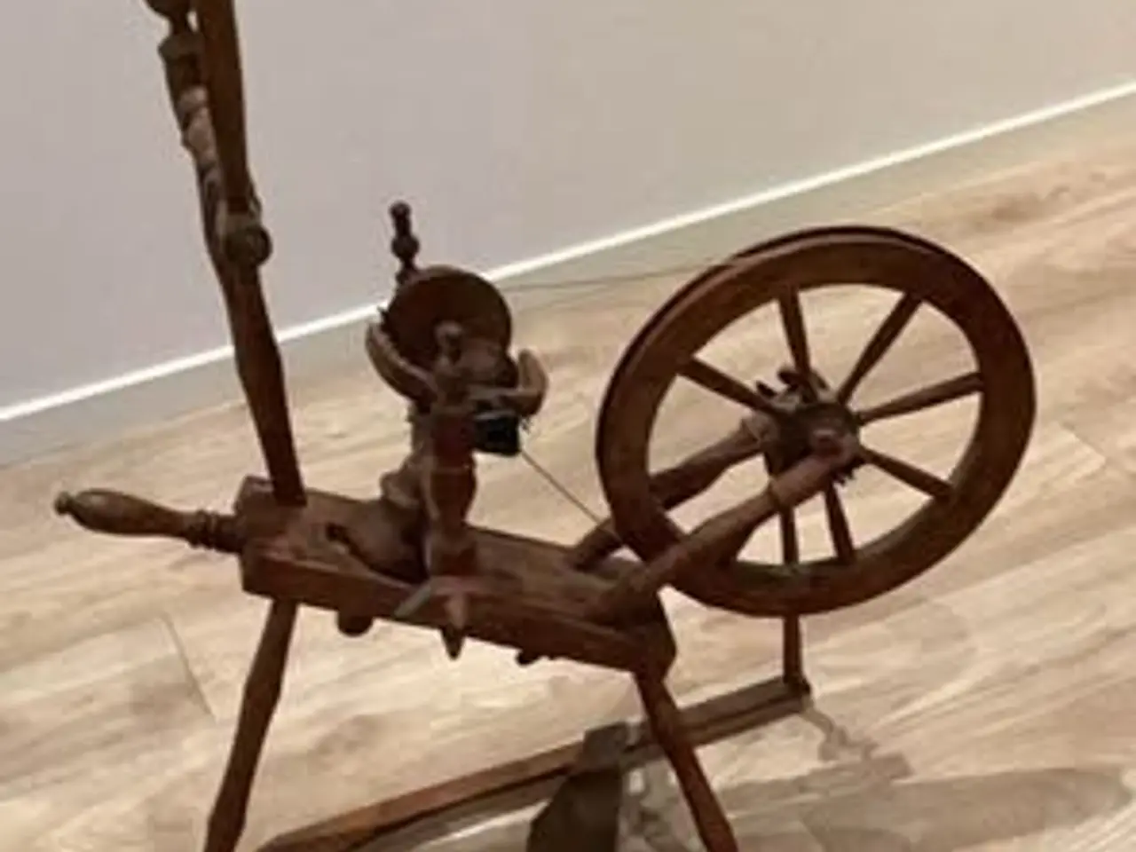 Billede 2 - Antik Spinrokke