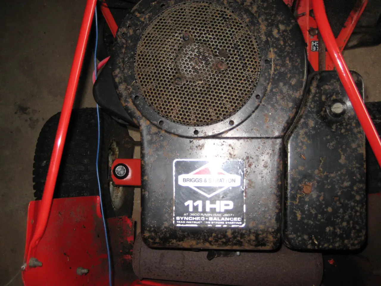 Billede 4 - MTD Havetraktor 11 hk.
