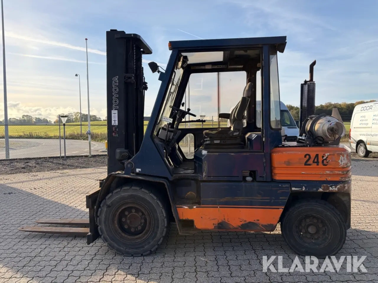 Billede 8 - Gaffeltruck Toyota 02-5FG45, 4,5 tons