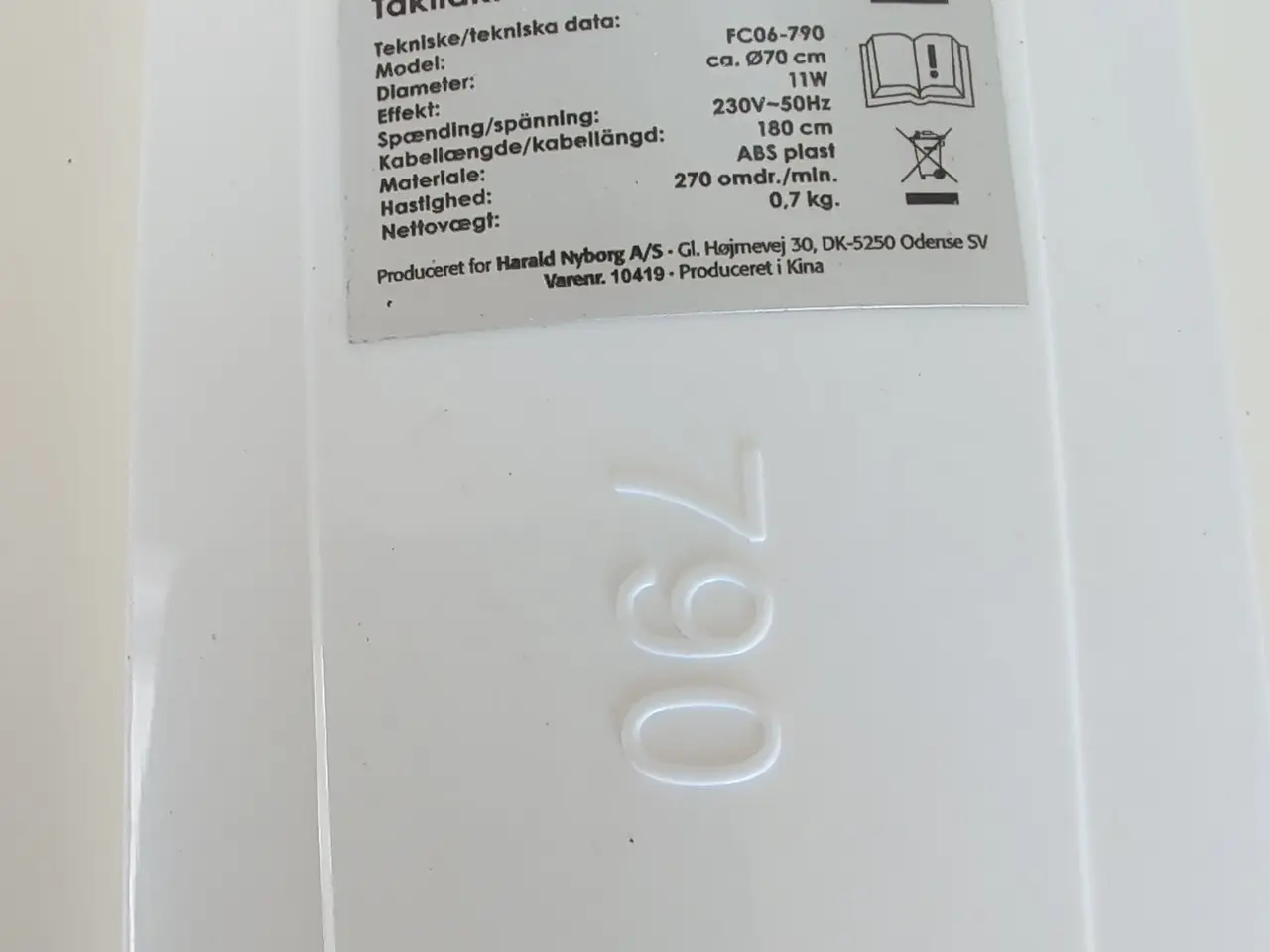 Billede 2 - Loft ventilator