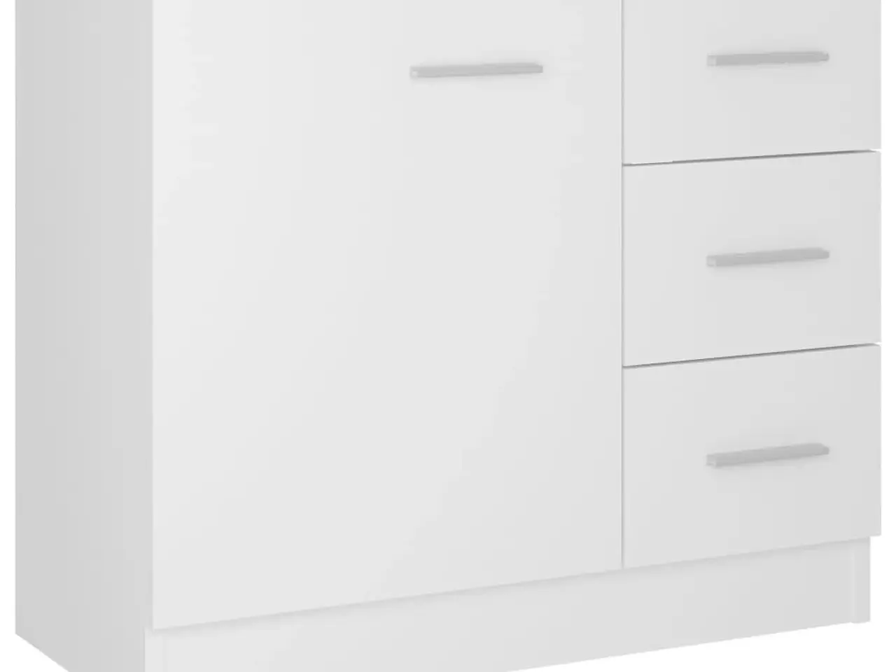 Billede 2 - Underskab til håndvask 63x30x54 cm konstrueret træ hvid