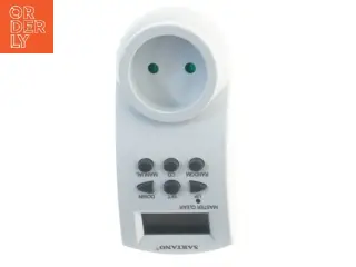 Elektronisk timer stikkontakt fra Sartano (str. 13x6 cm)
