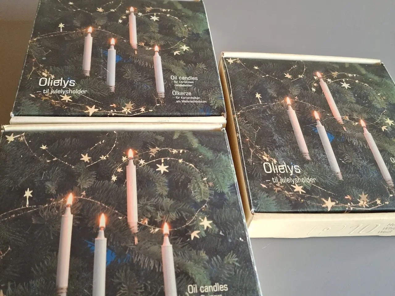 Billede 1 - Juletræslys olie