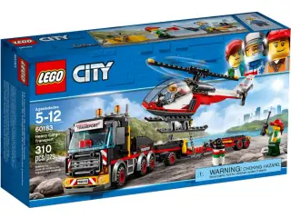 LEGO City legetøjssæt helikoptertransport  