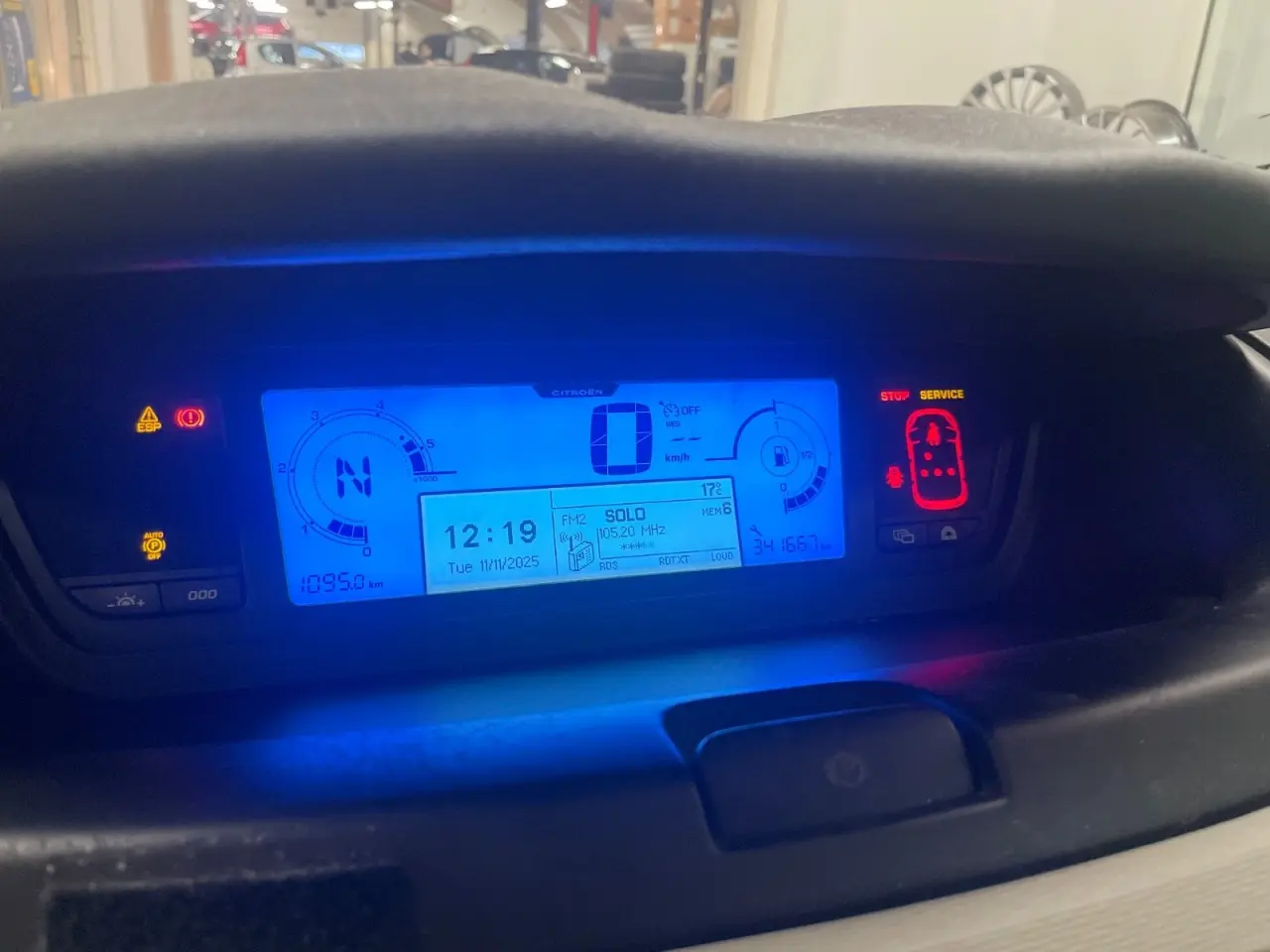 Billede 10 - Citroën C4 Picasso 1,6 HDi 110 VTR+ E6G
