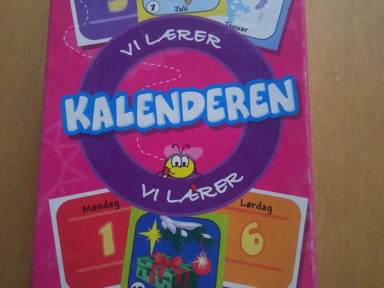 Billede 1 - Vi lærer KALENDEREN spil