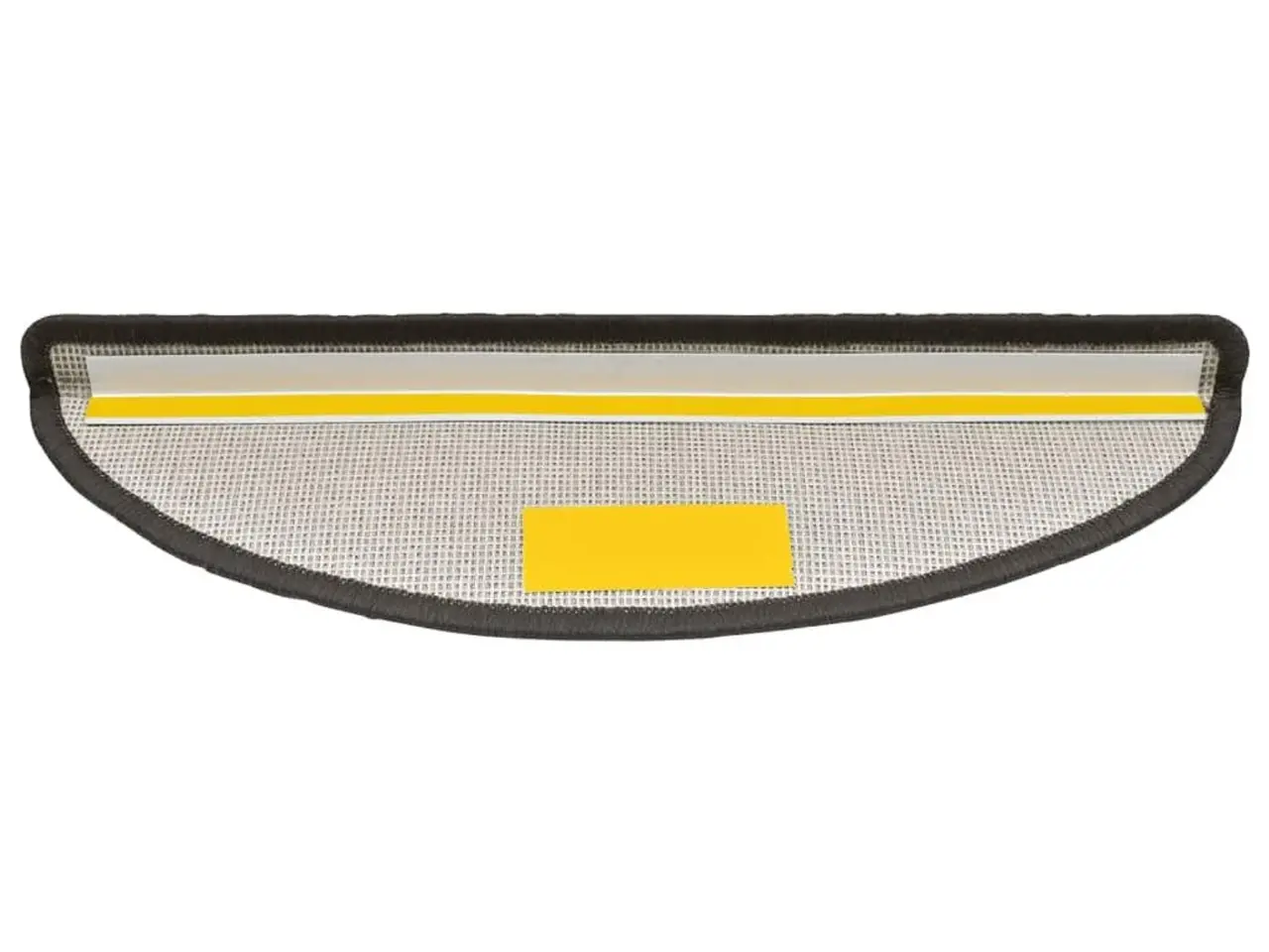 Billede 5 - Trappemåtter 15 stk. 56x17x3 cm mørkegrå halvrunde