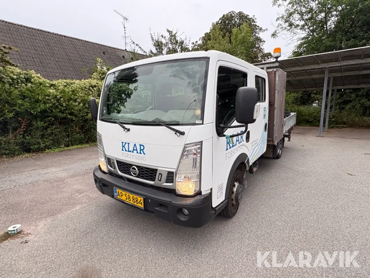 Billede 1 - Ladbil med kran Nissan Cabstar NT400 Fassi Micro 20 kran