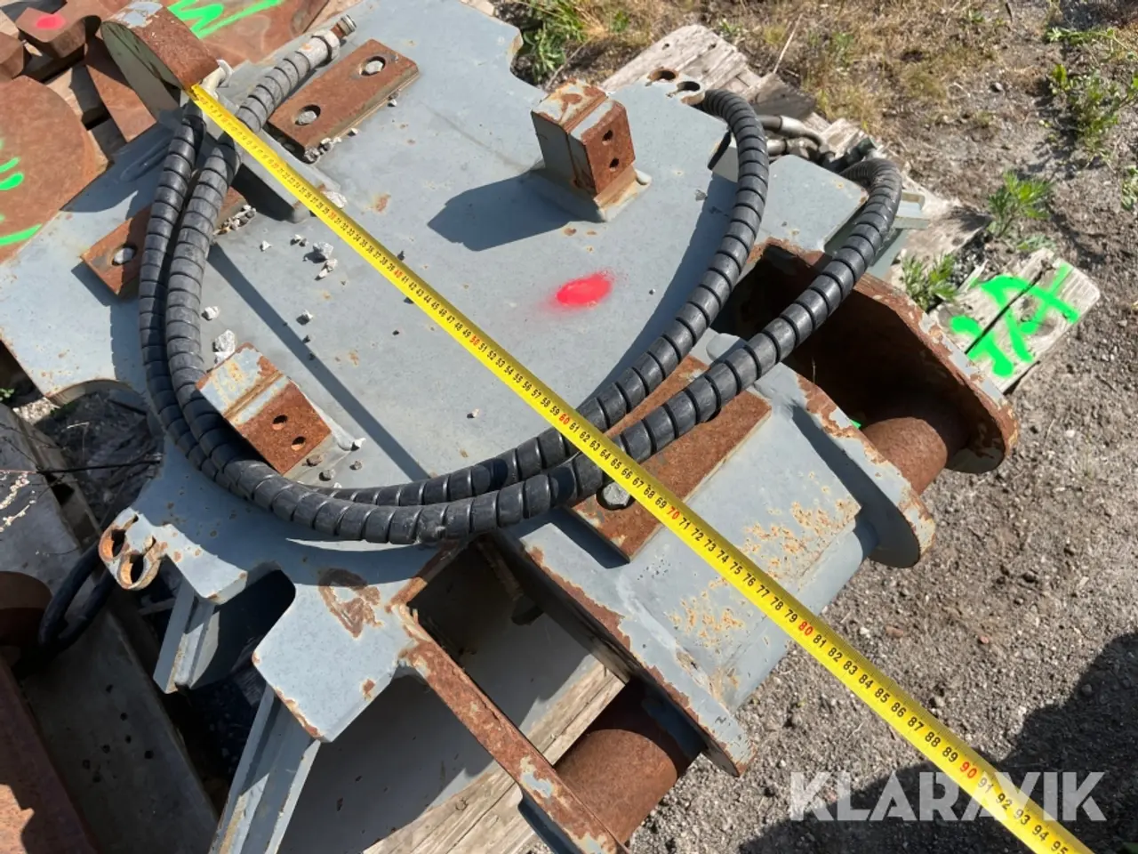 Billede 9 - Beslag/Skifte hydraulisk vip/Tilt beslag