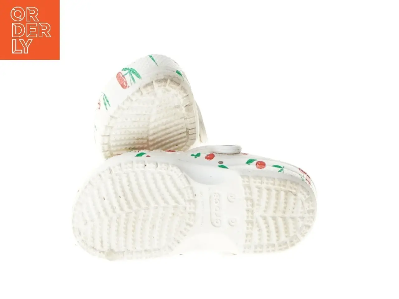 Billede 3 - Crocs til børn med kirsebærprint fra Crocs (str. længde 19 )