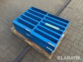 Boltreoler Berner 4 styk