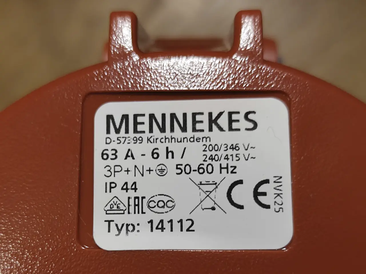 Billede 2 - Mennekes PowerTop Xtra 14112 CEE forlængerled