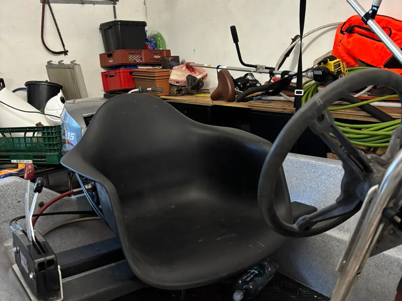 Billede 7 - Lækker båd med trailer, 15 hk mariner motor