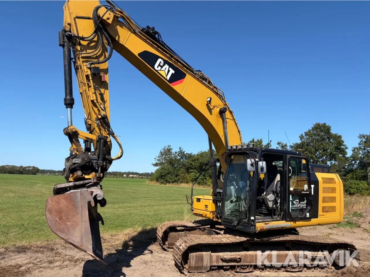 Billede 1 - Gravemaskine CAT 323F L med Engcon og Leica GPS
