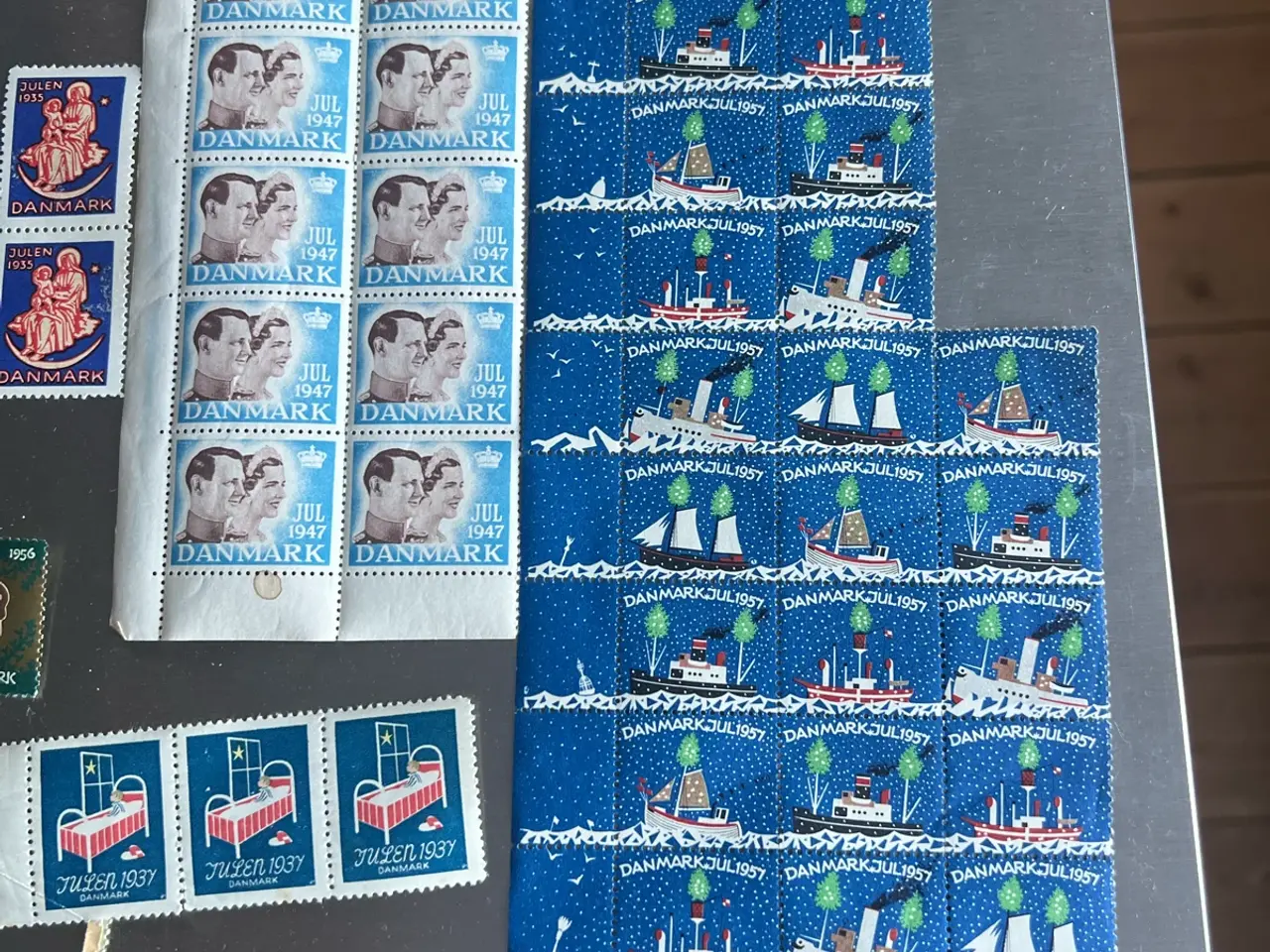 Billede 2 - Julefrimærker i årene 1928-1954 og blandet samling