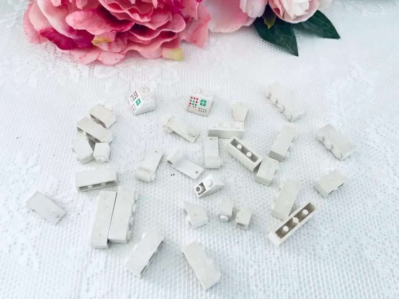 Billede 1 - Lego hvid blandet