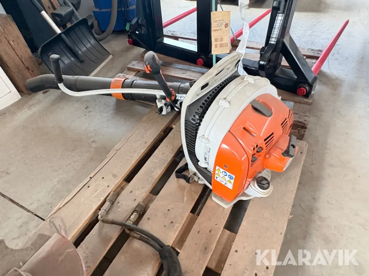 Billede 3 - Løvblæser rygbåren Stihl BR450