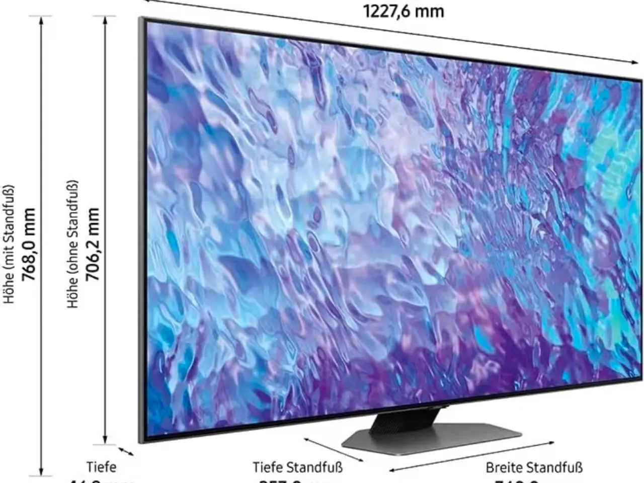 Billede 5 - Tv Samsung 55" Q80C 4K QLED (120Hz / Direct Full A