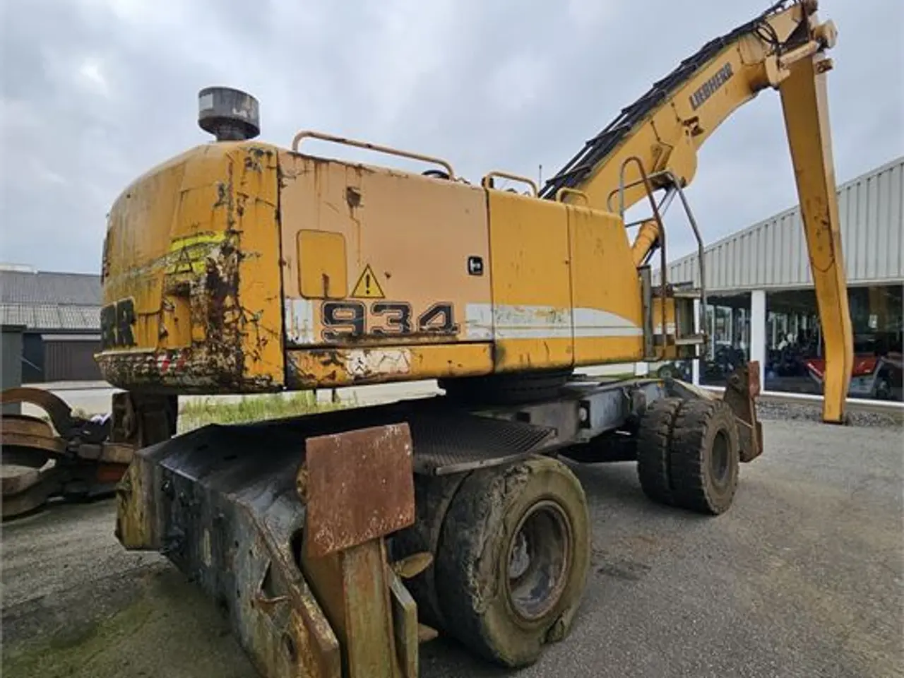Billede 6 - Liebherr A934 C Litronic - 45 ton - hydr. rotating grab - Video