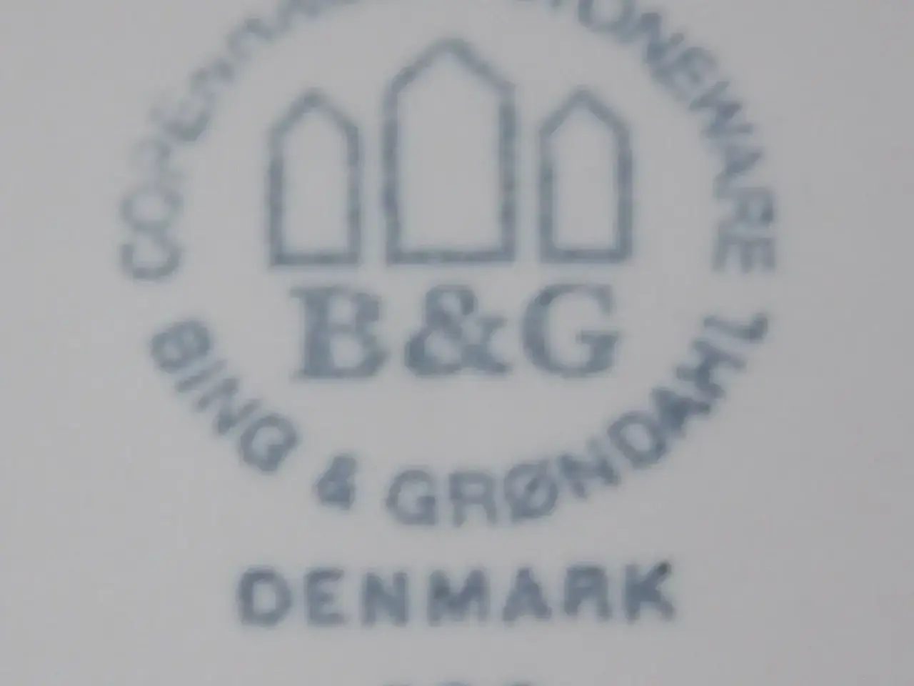 Billede 3 - Lille tallerken fra Bing og Grøndahl 