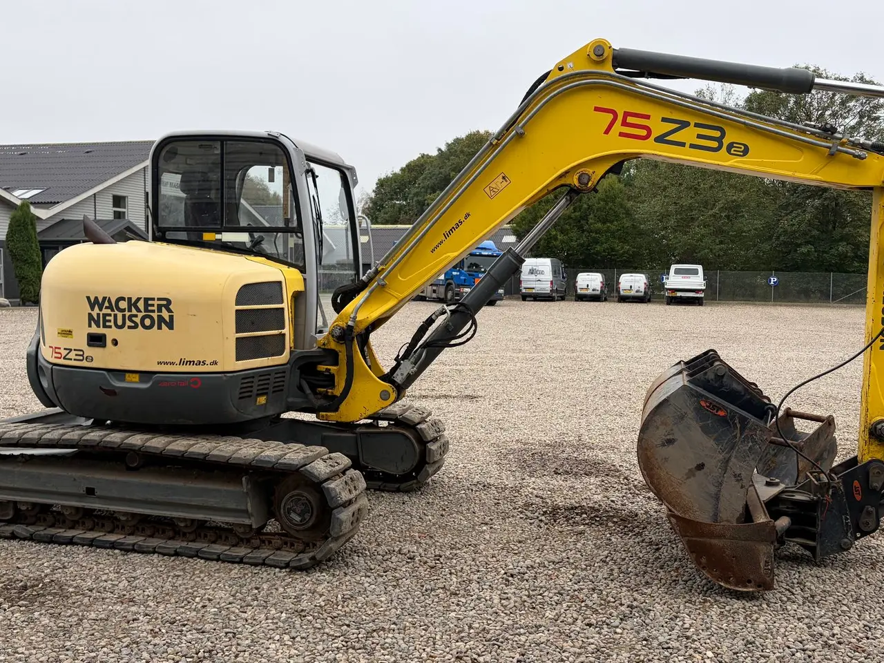 Billede 21 - Wacker Neuson 75z3 Med hurtigskifte og tilt samt 4 skovle
