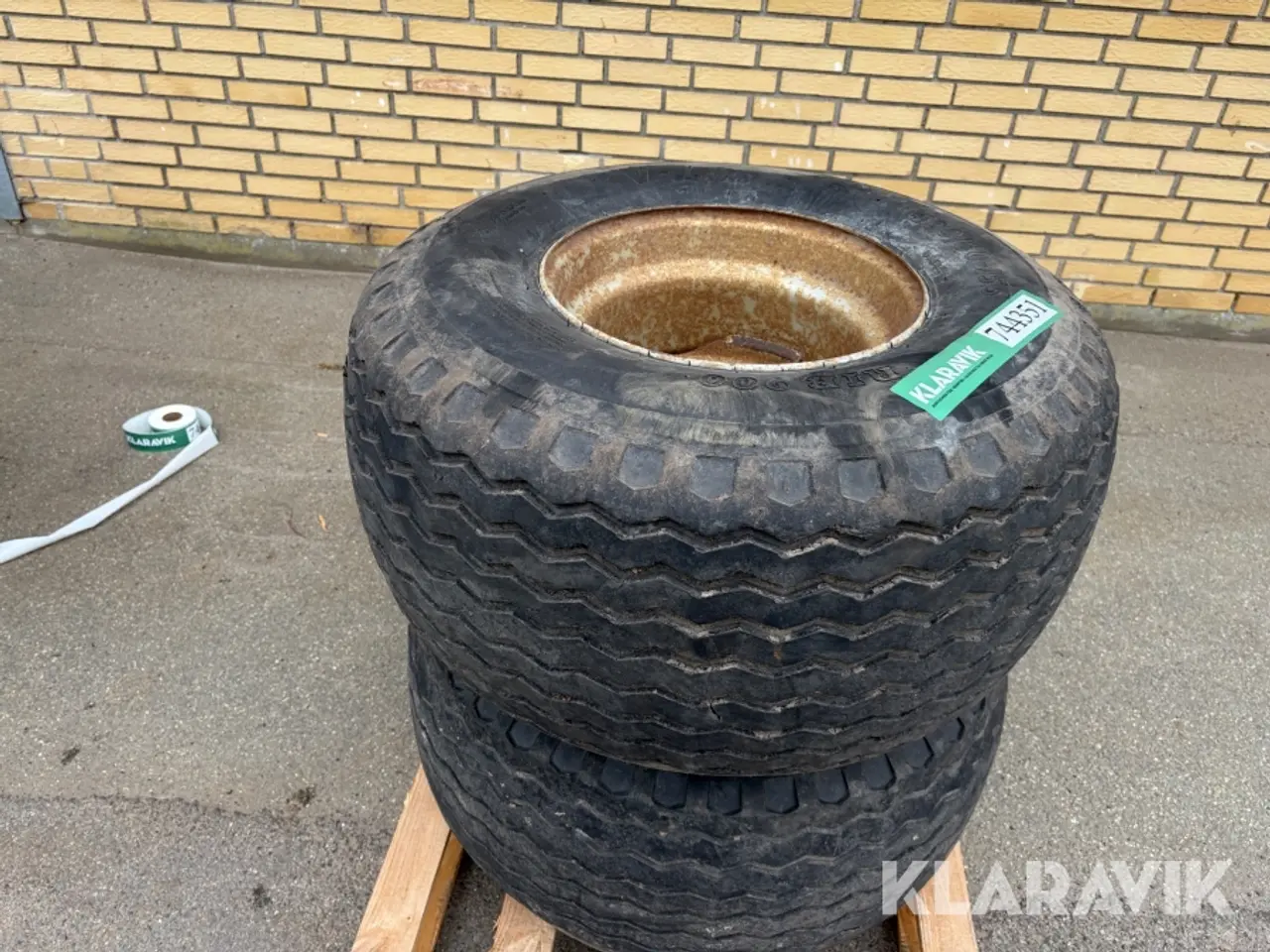 Billede 2 - Hjul V-Line 400/60-15.5 2 styk