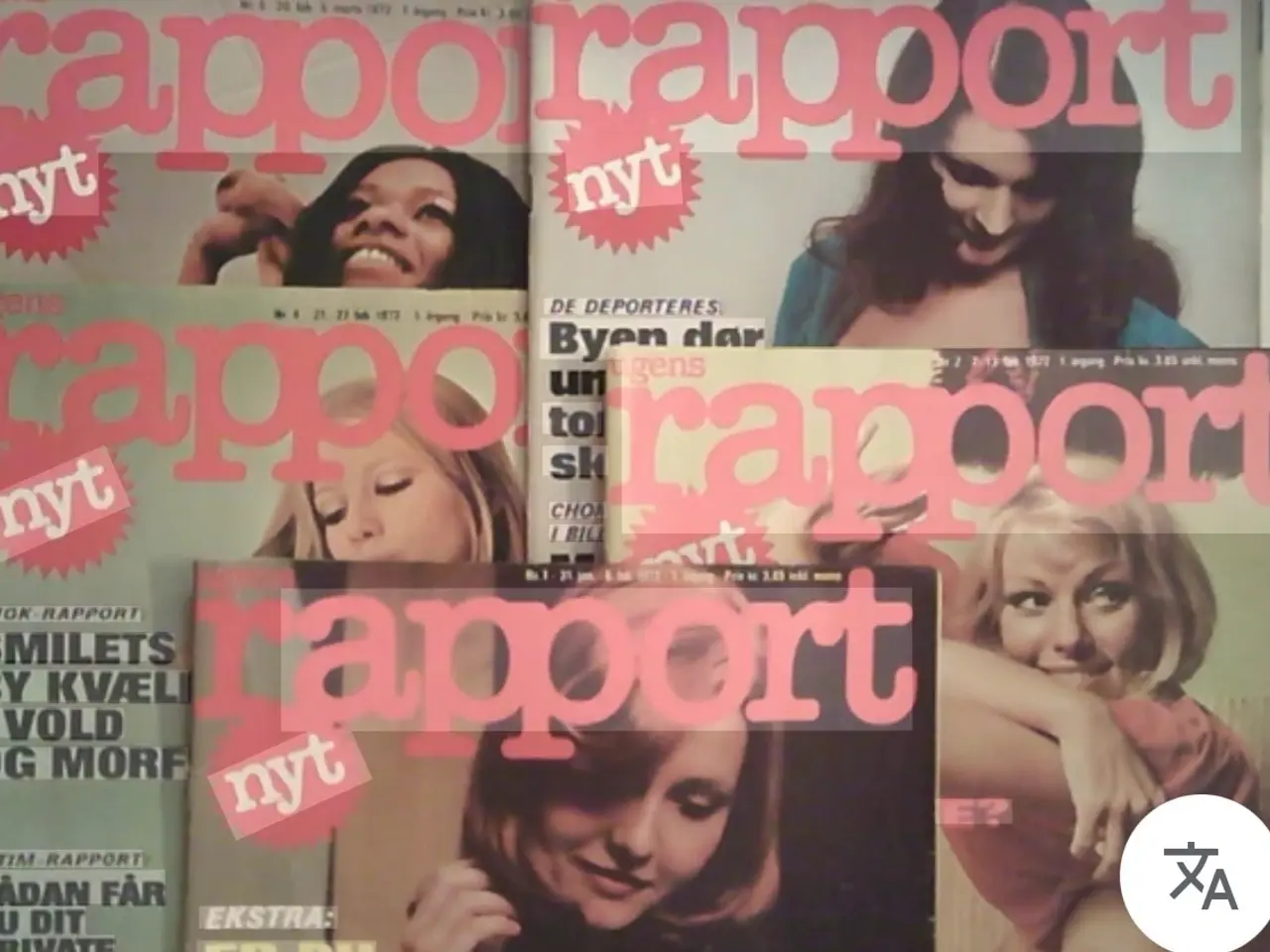Billede 1 - Rapport blade