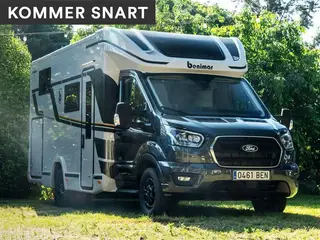 2027 - Benimar Tessoro 461 NK Langsgående senge og cykel garage unde 7 meter!