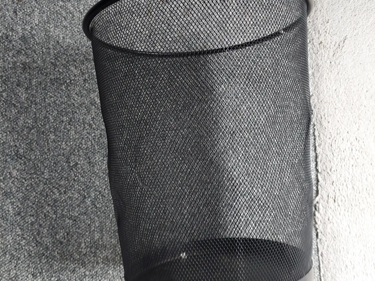 Billede 6 - sort metal papir/skræld spand