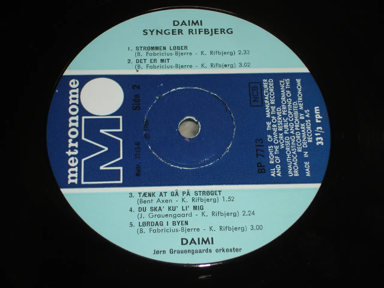 Billede 4 - (Sender gerne) Daimi – Daimi Synger Rifbjerg