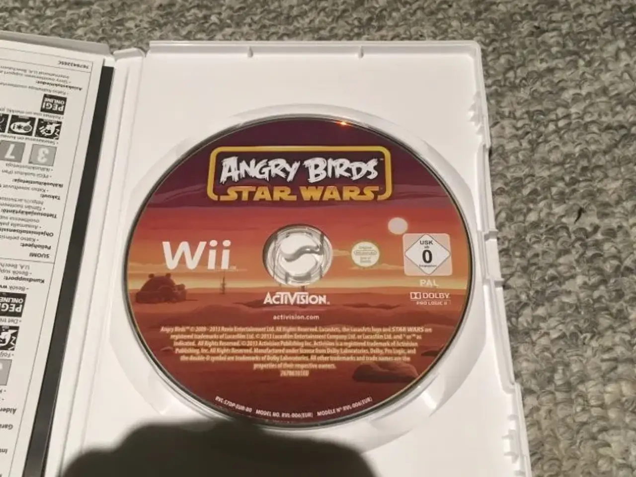 Billede 4 - angry birds star wars til wii u. manual