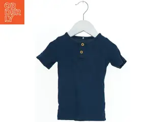 Kortærmet T-shirt med knapper fra Name It (str. 86)