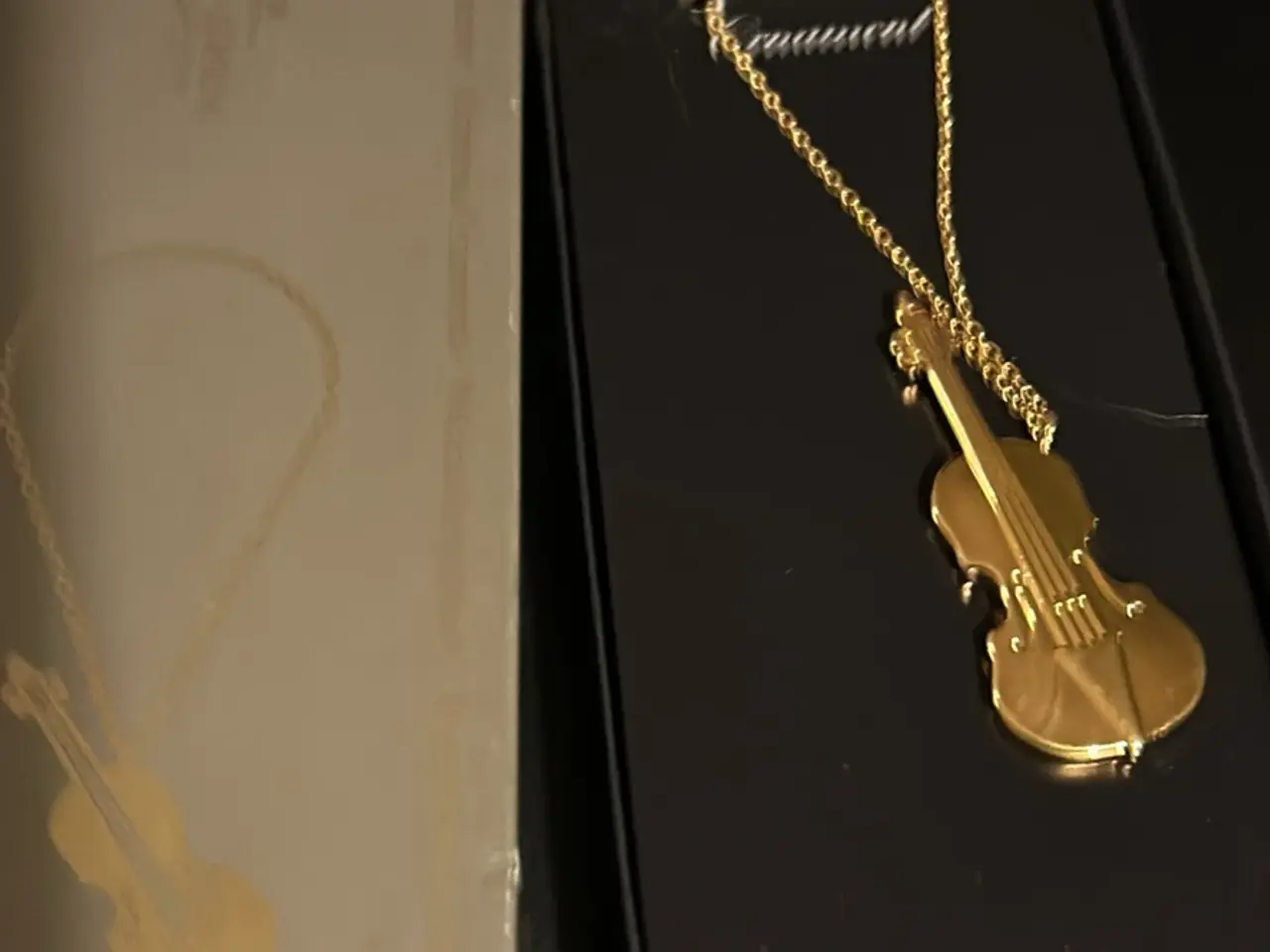 Billede 1 - George Jensen ornament 1995 violin i æske