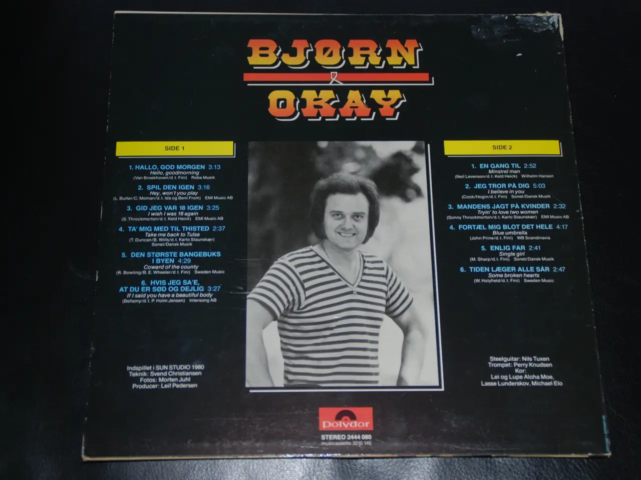 Billede 2 - Vinylplade - Bjørn og Okay