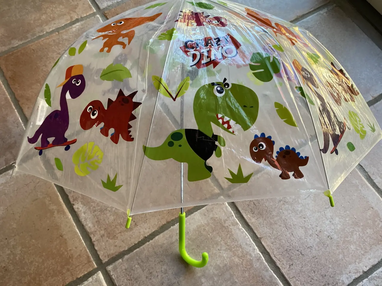 Billede 1 - Paraply med dinoer 