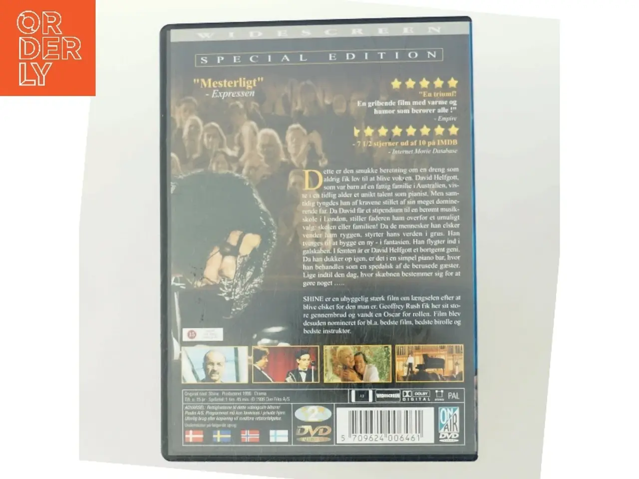 Billede 3 - Shine (On-air) med Geoffrey Rush (DVD)