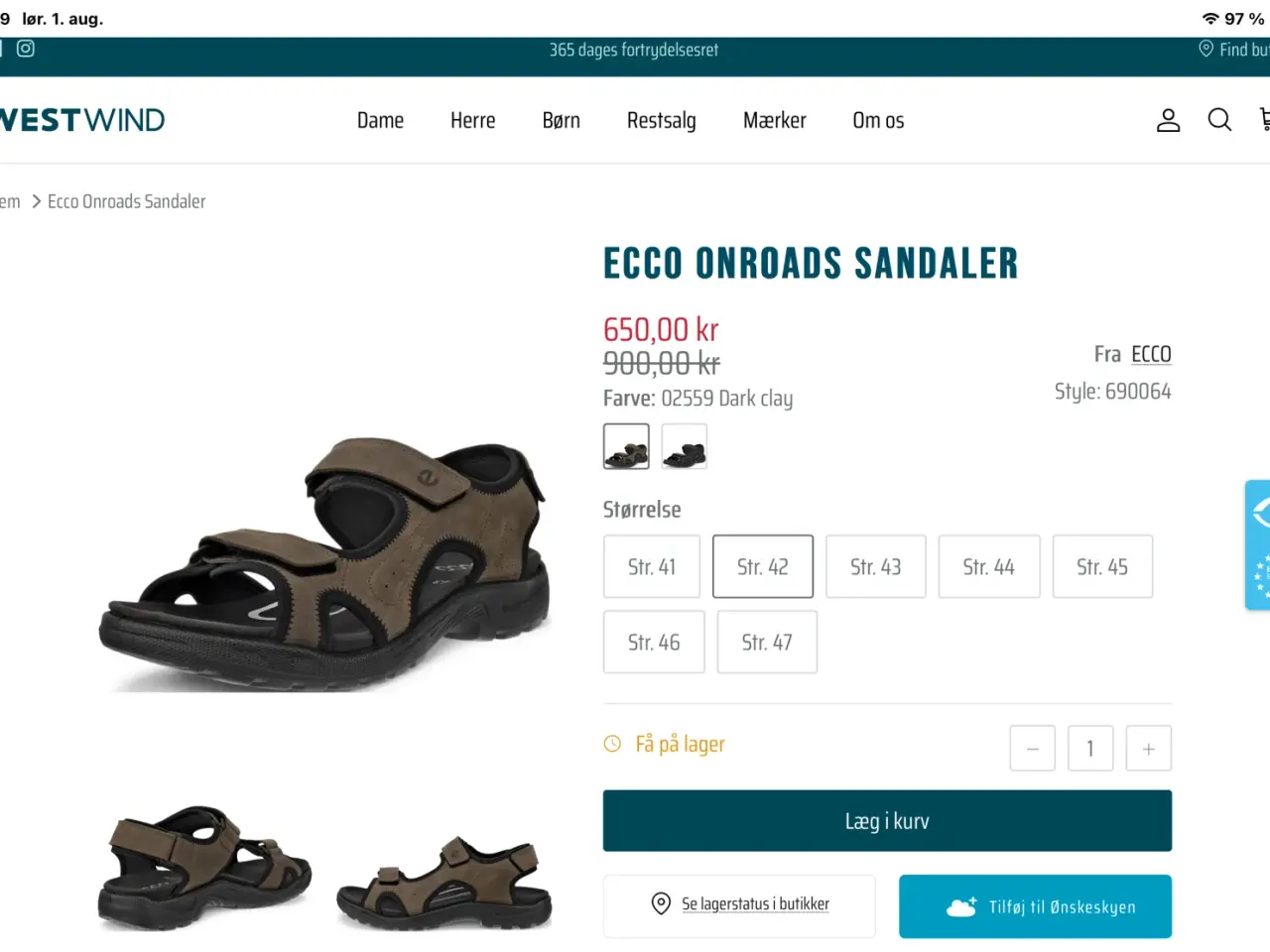 Billede 8 - Ecco sandaler