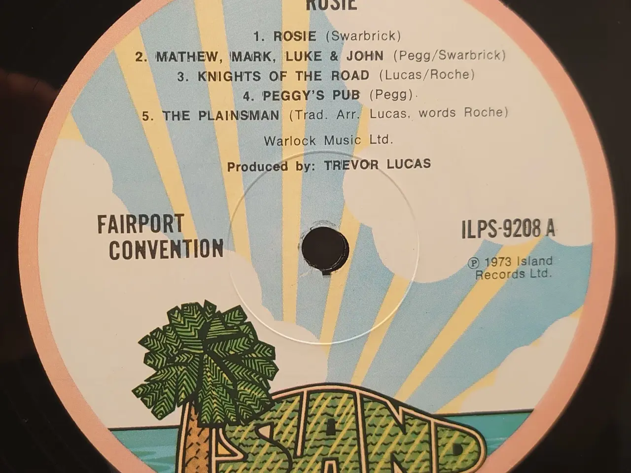 Billede 2 - Fairport Convention: Rosie. LP, UK 1973. 
