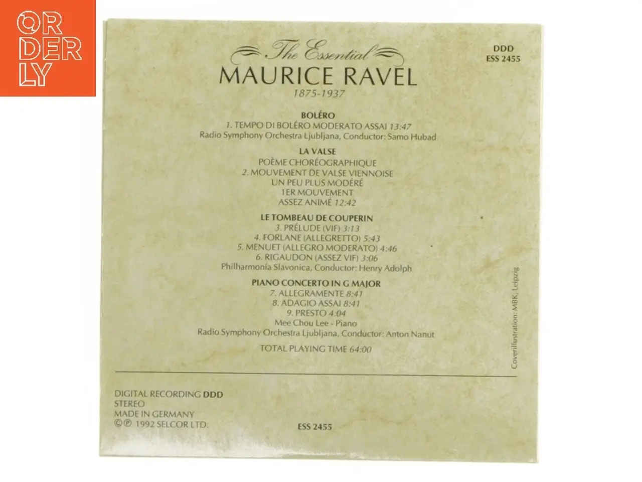 Billede 2 - The Essential Ravel CD