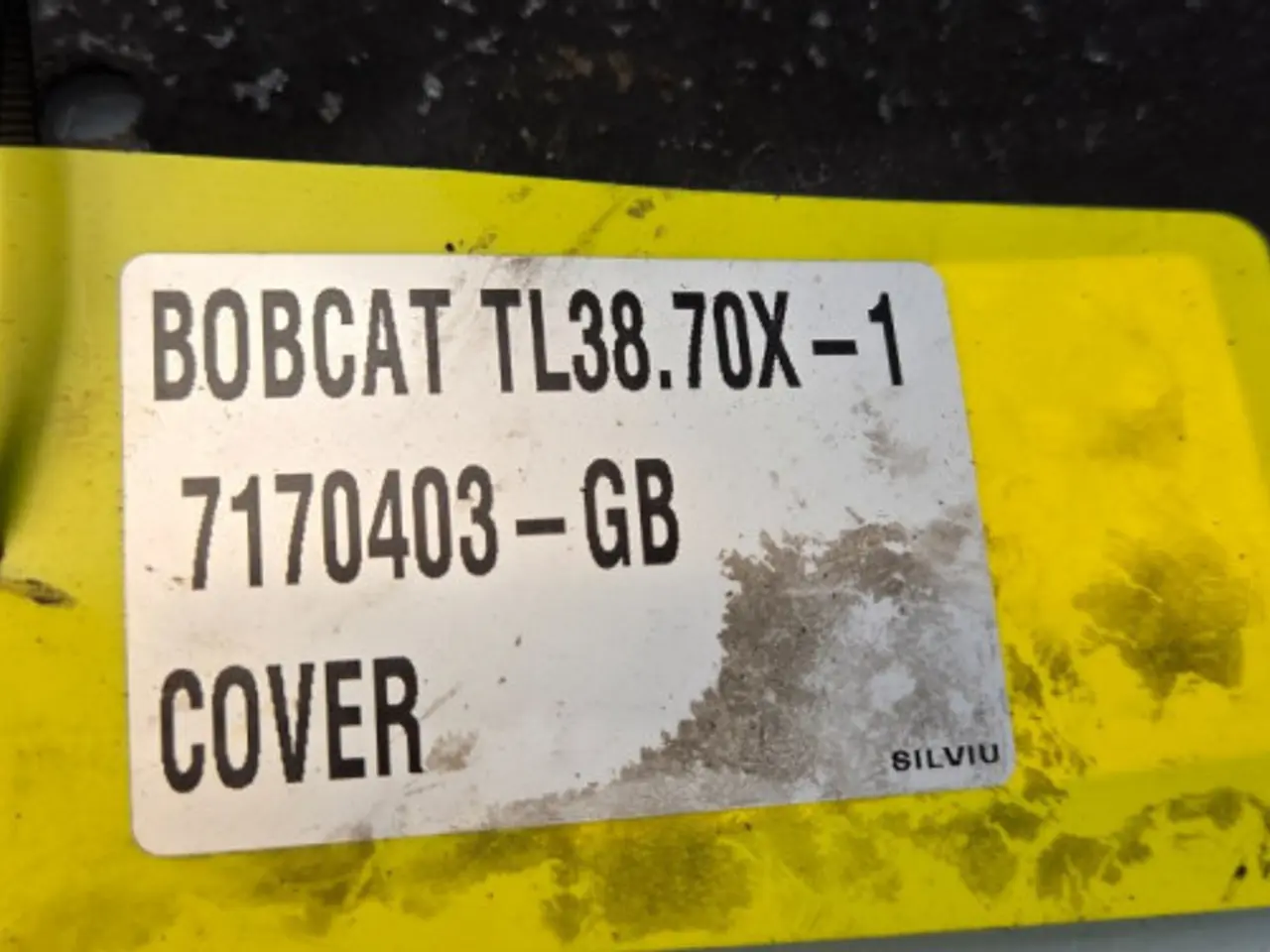Billede 8 - Bobcat TL38.70X Dæksel 7170403-GB