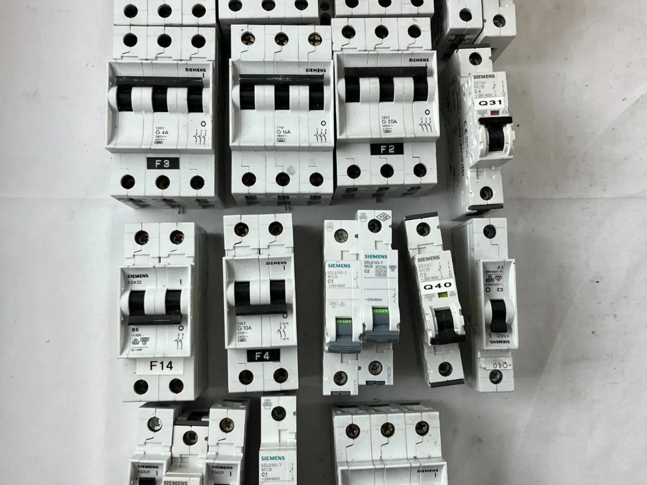 Billede 2 - Siemens 5SX2 5SL61 MCB Breaker parti C2 C4 C6 C10