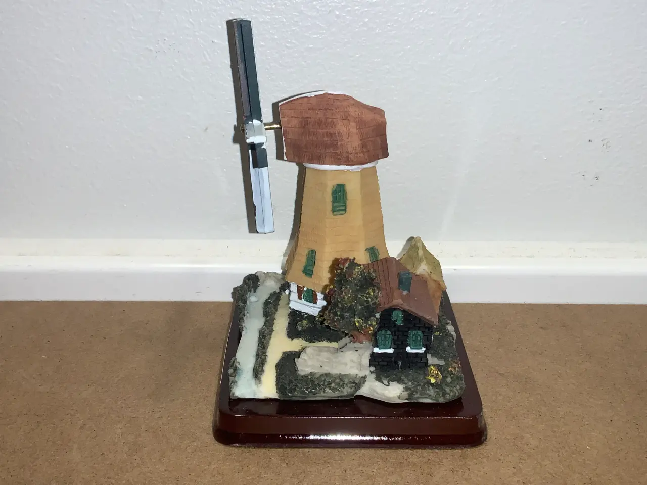 Billede 3 - Hollandsk miniature landskabsvindmølle 12 cm.
