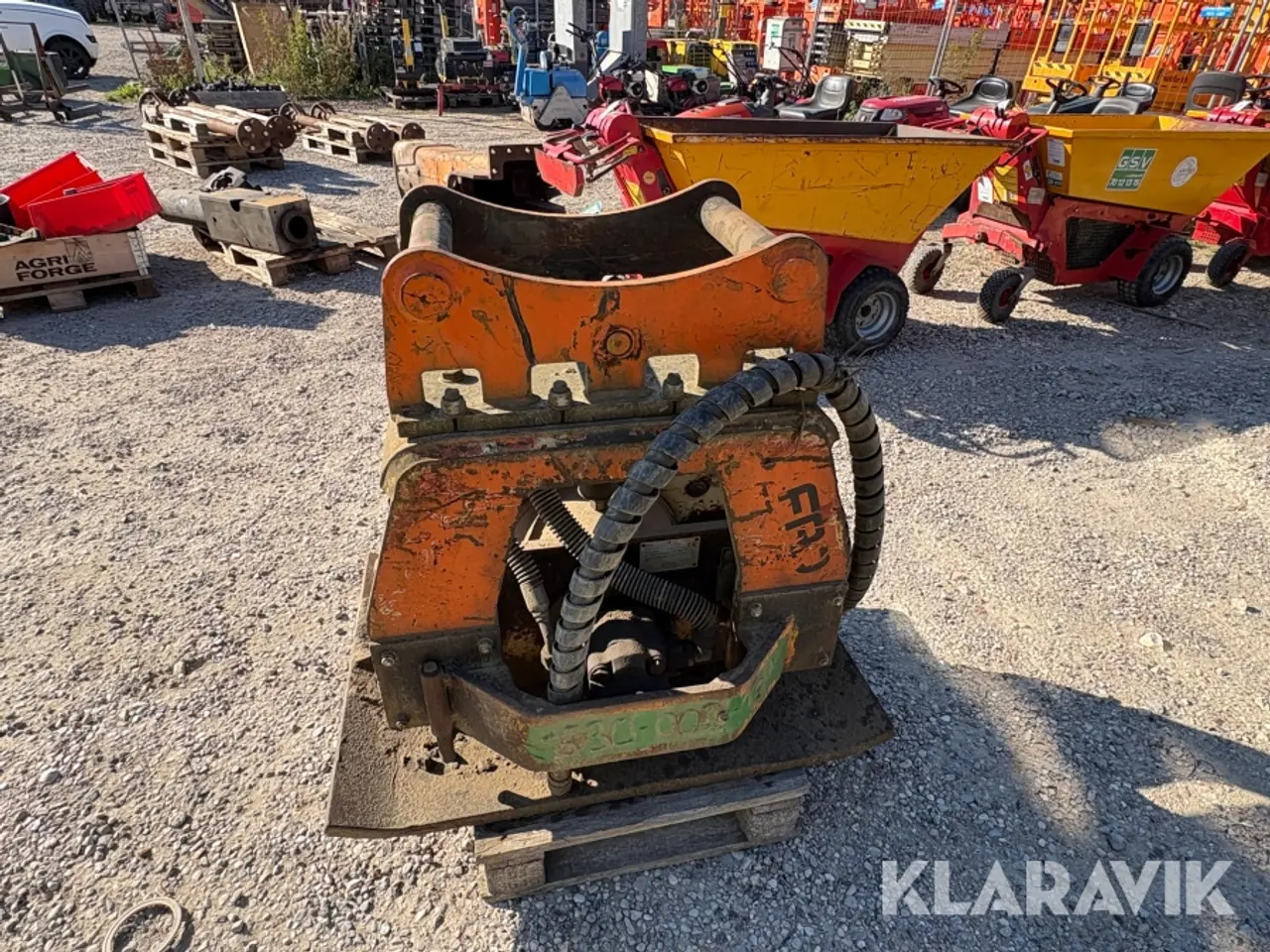 Billede 5 - Pladevibrator til gravemaskine FRD 135