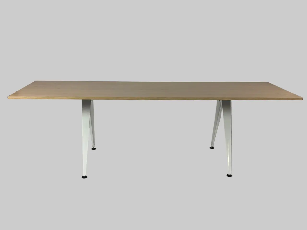 Billede 3 - Randers + Radius Grip Basic Bord – Natur/Hvidt Stel 240x80cm